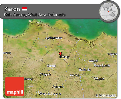 Satellite 3D Map of Karon