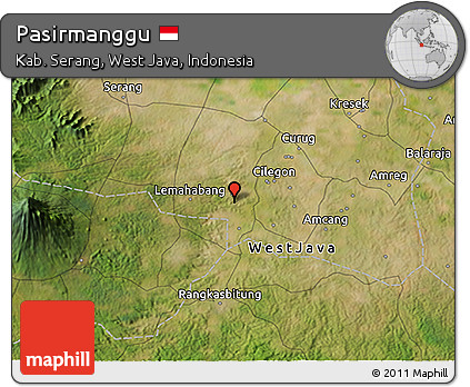 Satellite 3D Map of Pasirmanggu