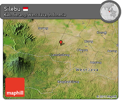 Satellite 3D Map of Silebu