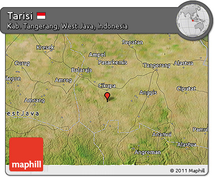 Satellite 3D Map of Tarisi