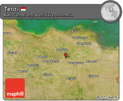Satellite 3D Map of Teriti