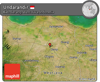 Satellite 3D Map of Undarandir