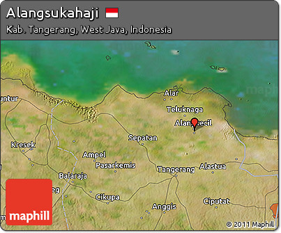 Satellite 3D Map of Alangsukahaji