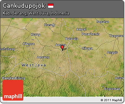 Satellite 3D Map of Cankudupojok