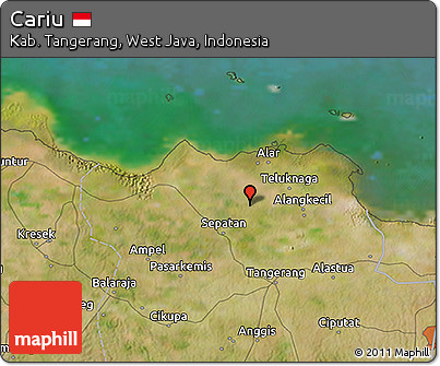Satellite 3D Map of Cariu