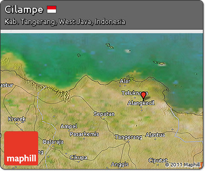 Satellite 3D Map of Cilampe