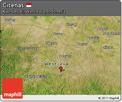 Satellite 3D Map of Citenas