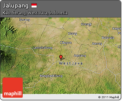 Satellite 3D Map of Jalupang