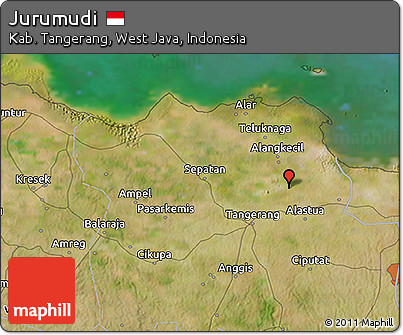 Satellite 3D Map of Jurumudi