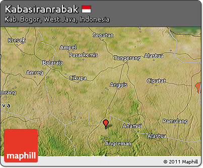 Satellite 3D Map of Kabasiranrabak