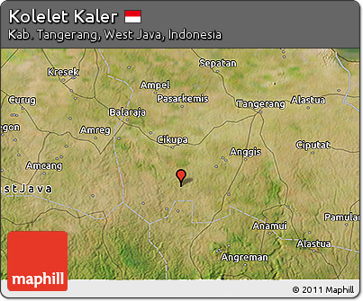 Satellite 3D Map of Kolelet Kaler
