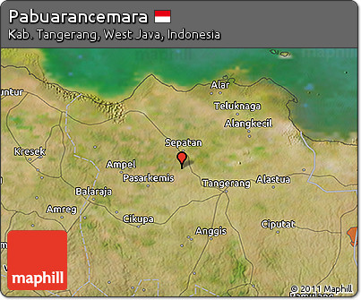 Satellite 3D Map of Pabuarancemara