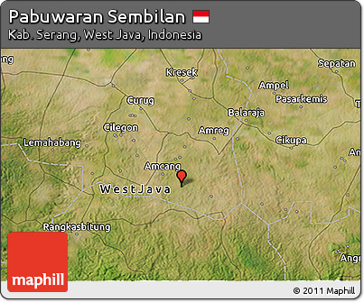 Satellite 3D Map of Pabuwaran Sembilan