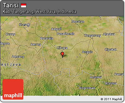 Satellite 3D Map of Tarisi