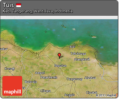 Satellite 3D Map of Tuis