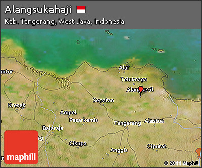 Satellite 3D Map of Alangsukahaji