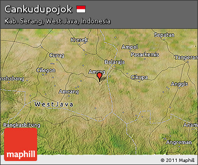 Satellite 3D Map of Cankudupojok