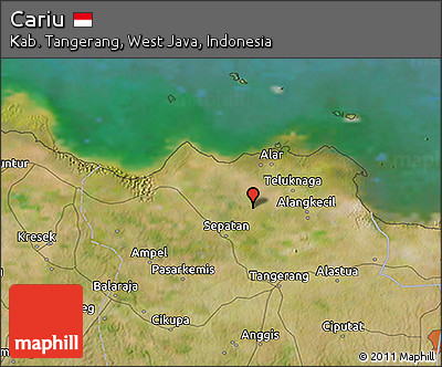 Satellite 3D Map of Cariu