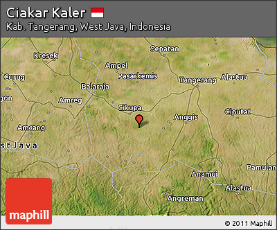 Satellite 3D Map of Ciakar Kaler