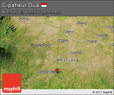 Satellite 3D Map of Cipaheut Dua