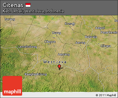 Satellite 3D Map of Citenas