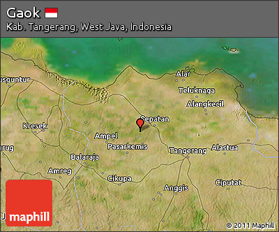 Satellite 3D Map of Gaok