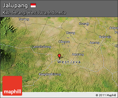 Satellite 3D Map of Jalupang