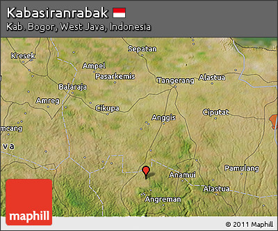 Satellite 3D Map of Kabasiranrabak