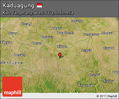 Satellite 3D Map of Kaduagung