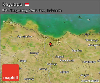 Satellite 3D Map of Kayuapu