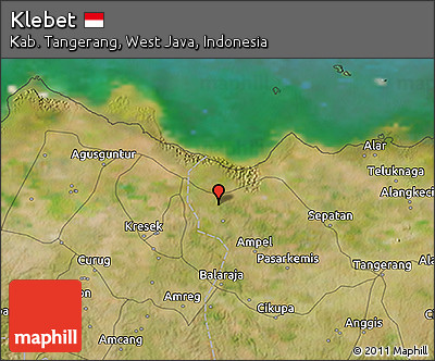 Satellite 3D Map of Klebet