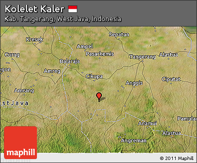 Satellite 3D Map of Kolelet Kaler