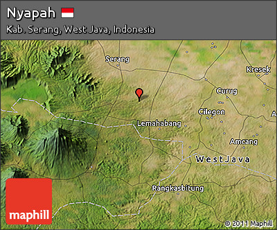 Satellite 3D Map of Nyapah