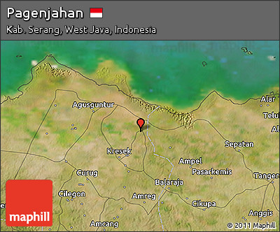 Satellite 3D Map of Pagenjahan