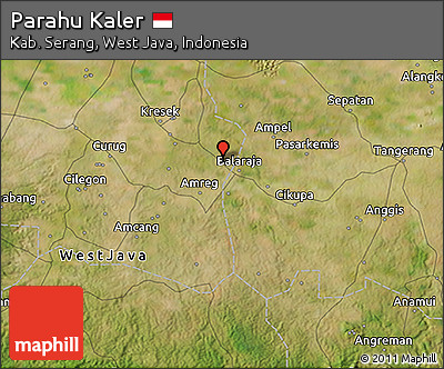 Satellite 3D Map of Parahu Kaler