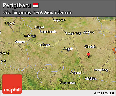 Satellite 3D Map of Perigibaru