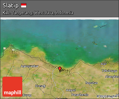 Satellite 3D Map of Slatip