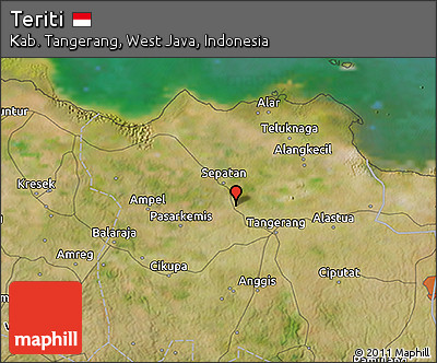 Satellite 3D Map of Teriti