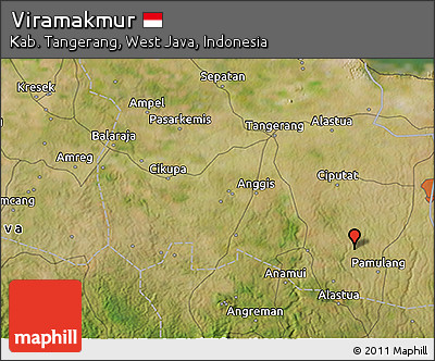 Satellite 3D Map of Viramakmur