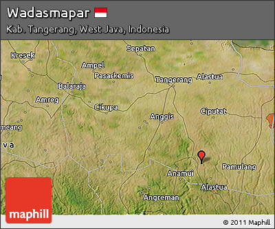 Satellite 3D Map of Wadasmapar
