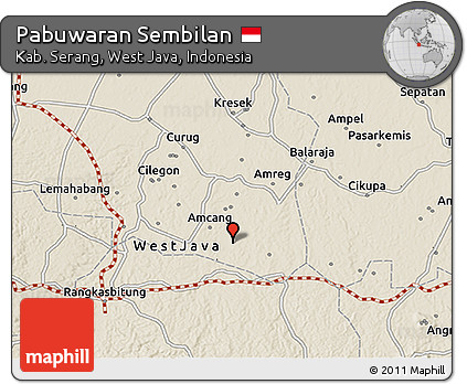 Shaded Relief 3D Map of Pabuwaran Sembilan