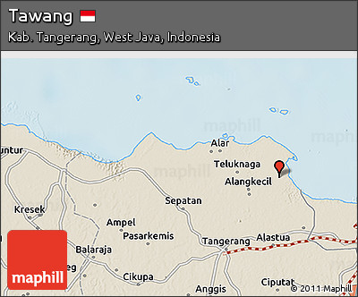 Shaded Relief 3D Map of Tawang