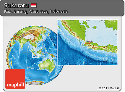 Physical Location Map of Sukaratu