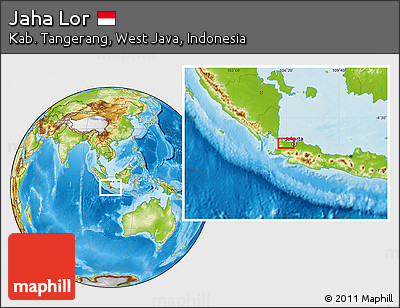 Physical Location Map of Jaha Lor