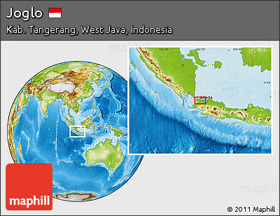 Physical Location Map of Joglo