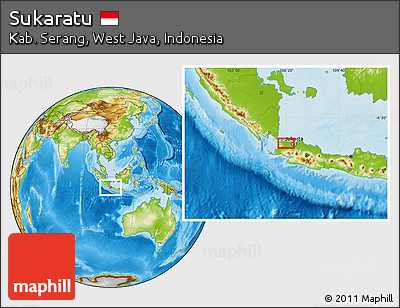 Physical Location Map of Sukaratu