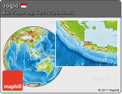 Physical Location Map of Joglo