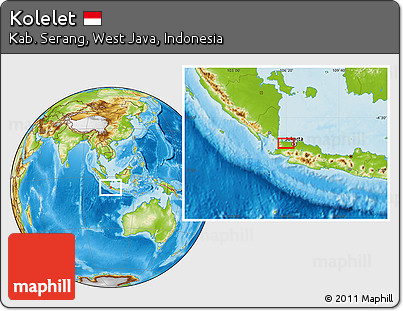 Physical Location Map of Kolelet