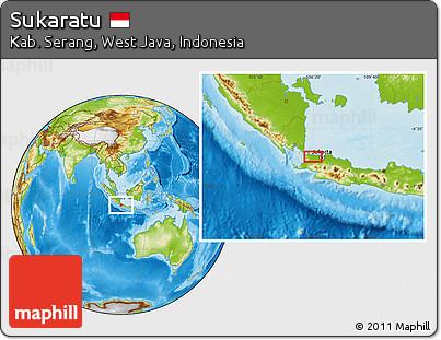 Physical Location Map of Sukaratu