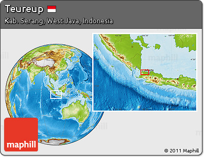 Physical Location Map of Teureup